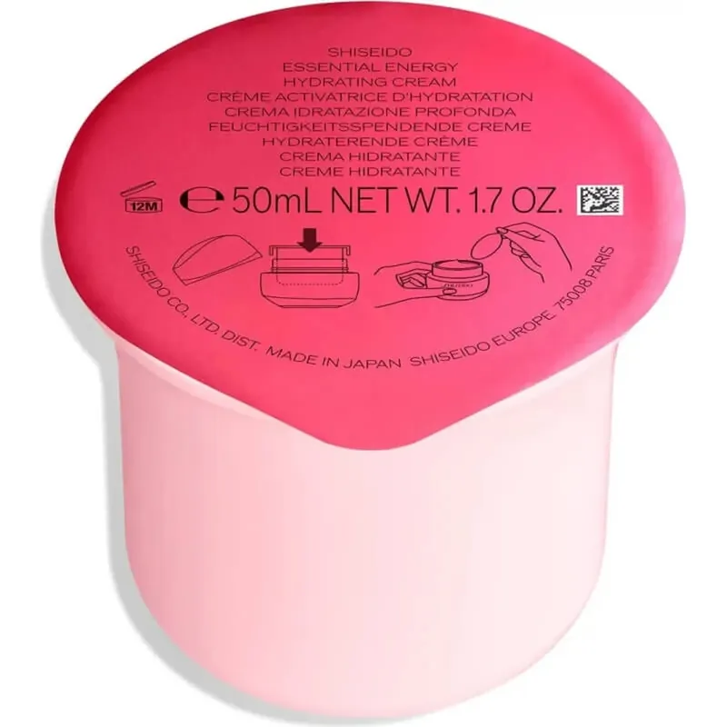 Preferatul clienților Shiseido Essential Energy Hydrating Cream – cremă hidratantă reîncărcabilă, 50 ml