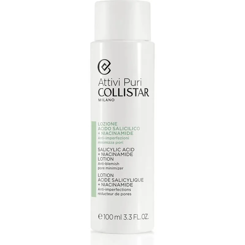 Cel mai vândut Collistar loțiune anti-imperfecțiuni cu acid salicilic + niacinamidă 100 ml