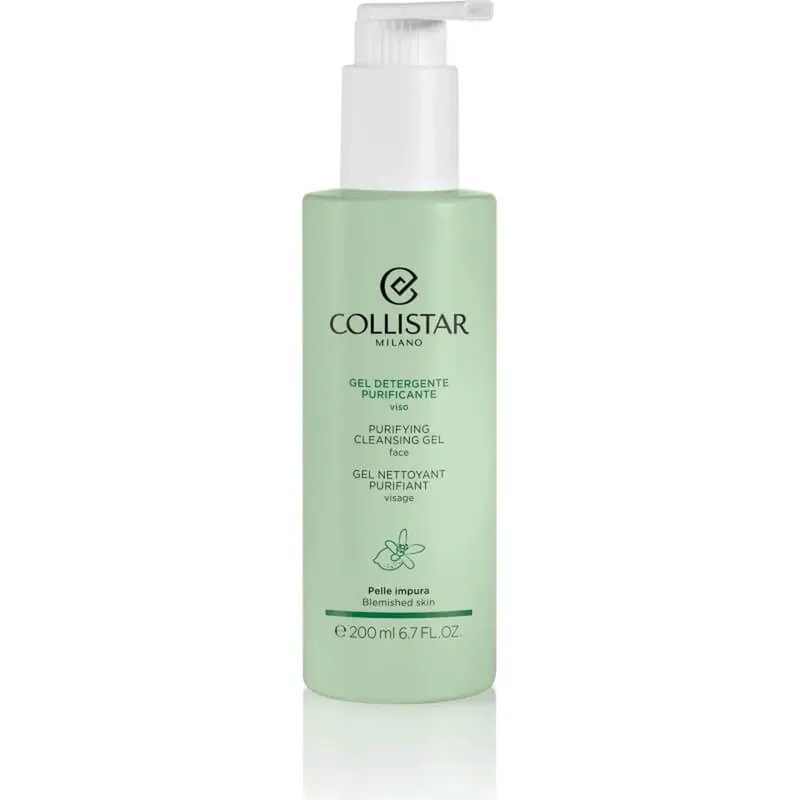 Cel mai vândut Gel de curățare purificator pentru față Collistar, 200 ml