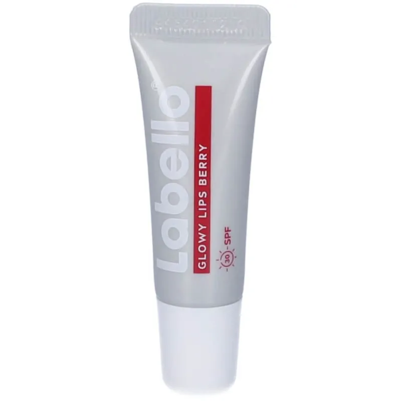 Labello Glowy Lips Berry – balsam hidratant pentru buze, 10 ml Cel mai bun preț