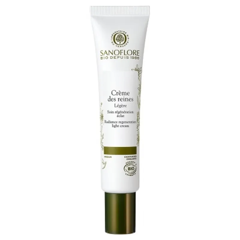 Ieftin Sanoflore Cremă a Reginelor, ușoară, regenerantă, pentru strălucire, bio, 40 ml