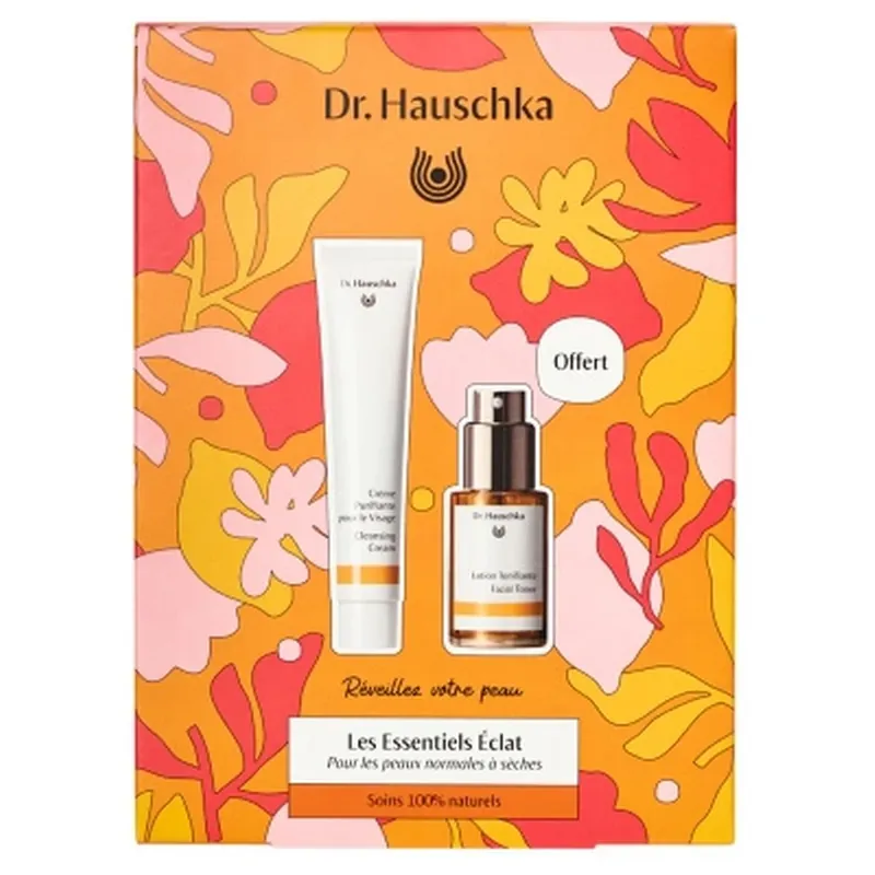 Lichidare de stoc Dr. Hauschka Cremă purificatoare pentru față 50 ml + Loțiune tonifiantă 30 ml cadou