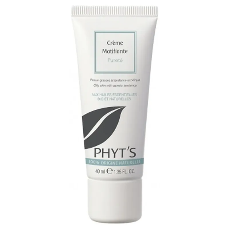 Phyt‘s Aromaclear Cremă matifiantă pentru puritate bio 40 ml Plată sigură