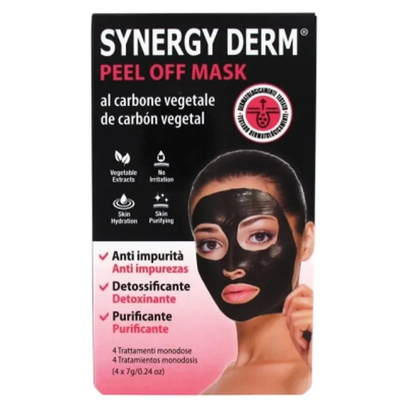 Incarose Synergy Derm Peel Off Mask cu cărbune vegetal 4 x 7 g Cumpără acum