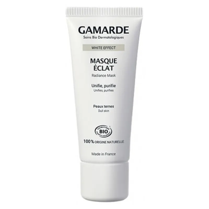 Gamarde White Effect Mască bio pentru strălucire 40 g Premium
