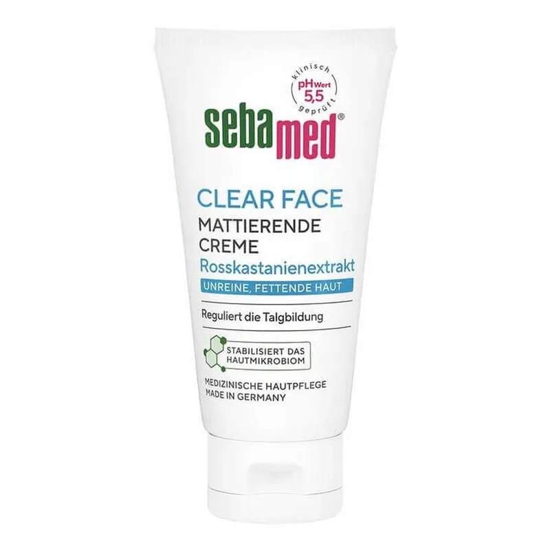 Noutate Sebamed Clear Face Cremă matifiantă, 50 ml Cremă