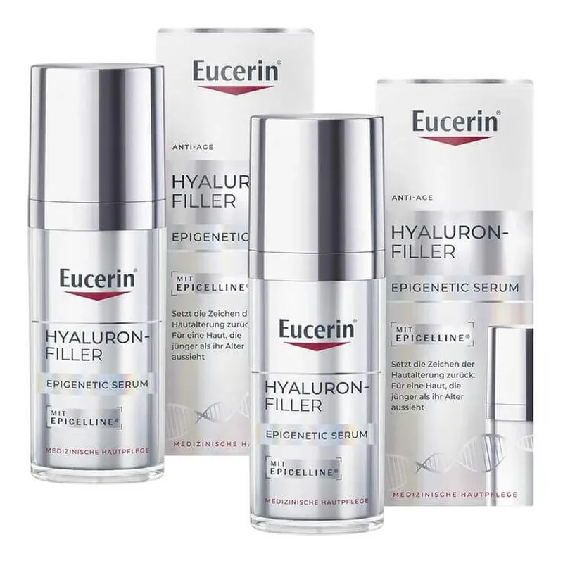 Eucerin Hyaluron-Filler Epigenetic Serum, concentrat 2x30 ml Disponibil imediat