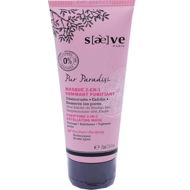 SAEVE PUR PARADISI MASCĂ 2 ÎN 1 75 ML Chilipir