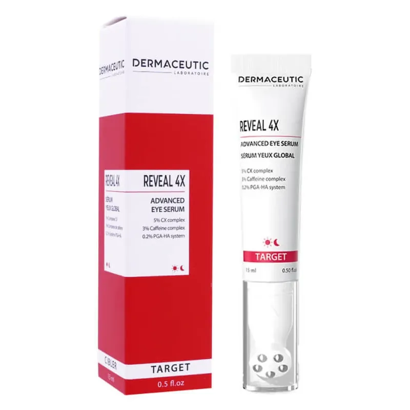 Super ofertă DERMACEUTIC REVEAL 4X SERUM GLOBAL PENTRU OCHI 15 ML