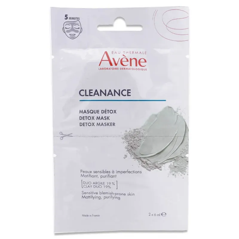AVENE CLEANANCE MASCĂ DETOX 2X6ML Plată securizată