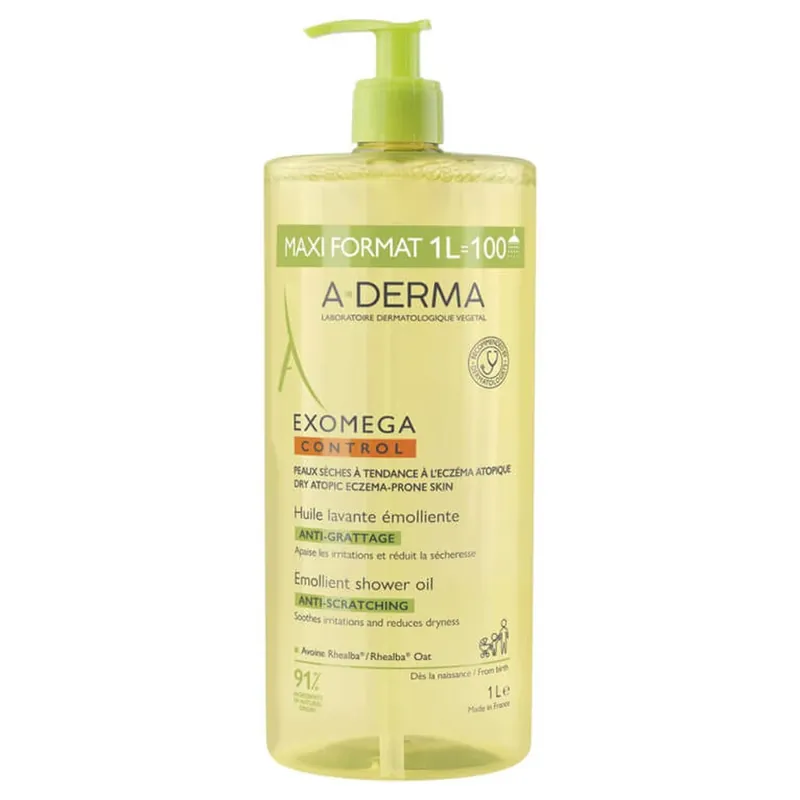 ADERMA EXOMEGA CONTROL ULEI DE CURĂȚARE 1 L Discount