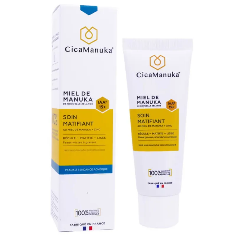 Preț mic CICAMANUKA MIERE DE MANUKA TRATAMENT MATIFIANT 40 ML