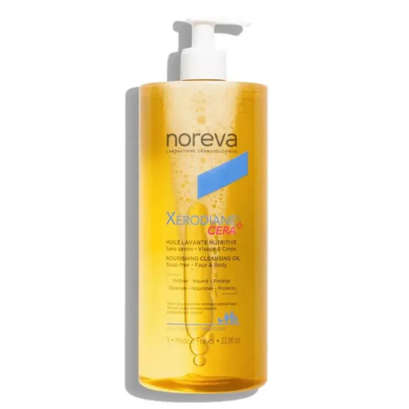 Lichidare de stoc NOREVA XERODIANE CERA+ ULEI DE CURĂȚARE NUTRITIV 1 L