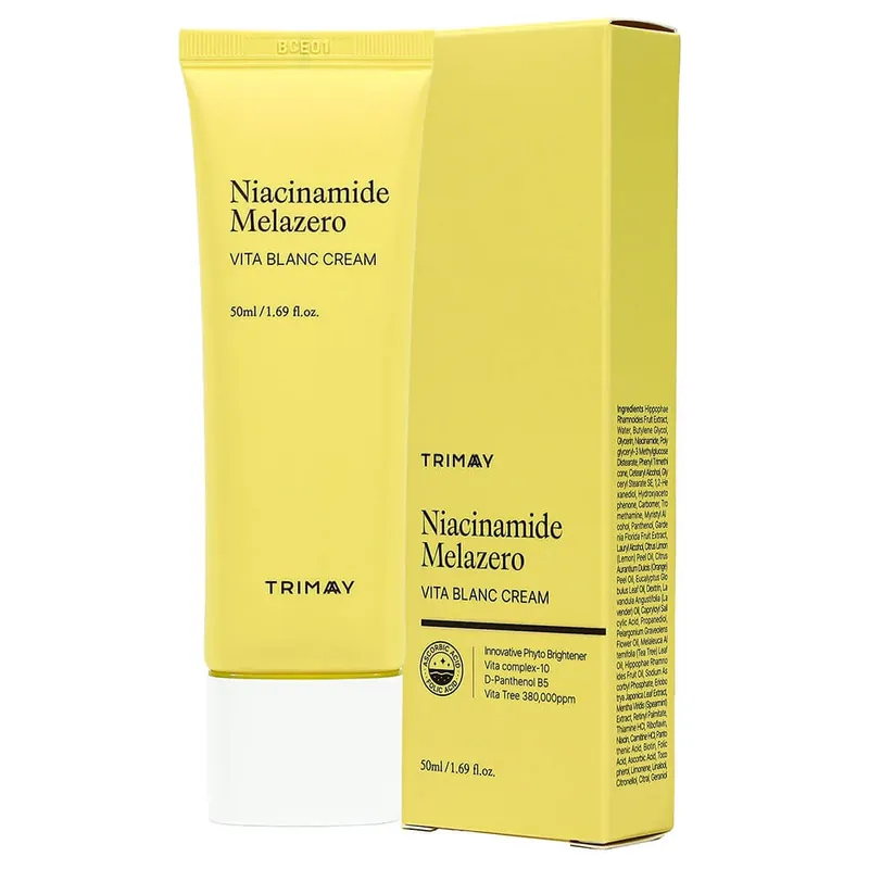 Crema Iluminatoare pentru Fata, Niacinamide Melazero Vita Blanc, Trimay, 50 ml, Biocart Ofertă