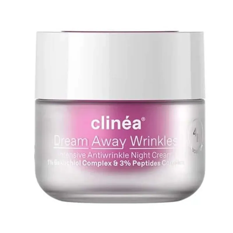 Reducere Clinea Dream Away Wrinkles Anti-Aging Cremă de noapte 50ml
