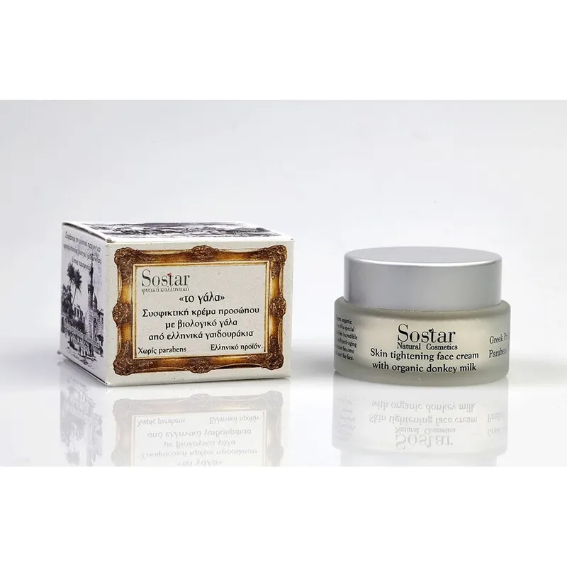 Calitate înaltă Sostar Cremă de față cu lapte de măgăriță bio 50 ml