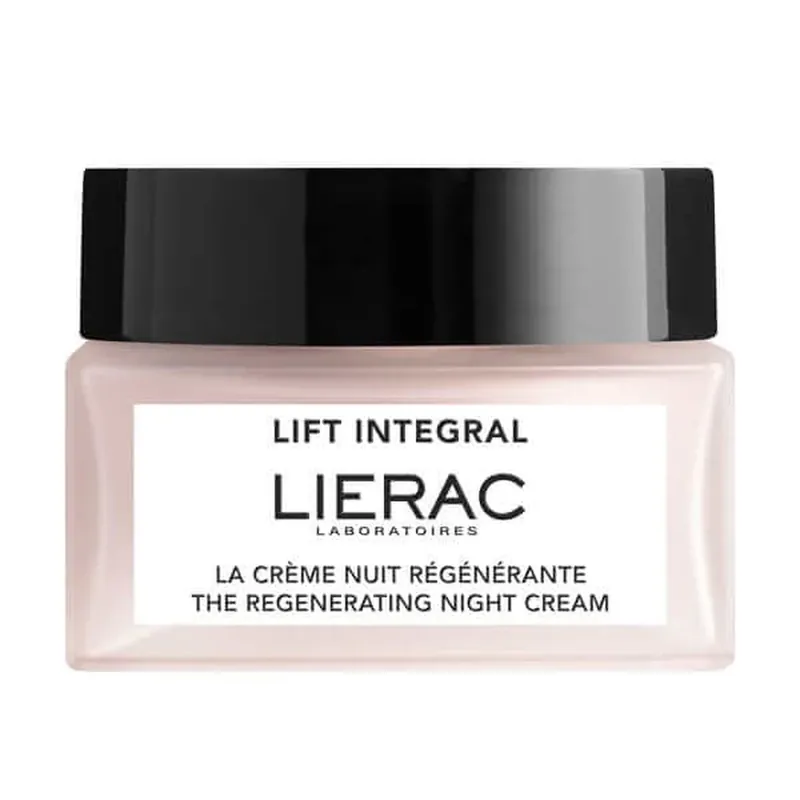 Lierac Lift Integral The Regenerating Night Cream Cremă de noapte regenerantă cu efect de lifting 50ml Expediere rapidă