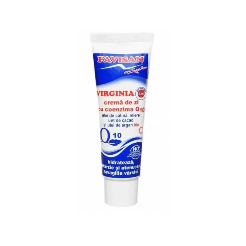Crema de zi cu Coenzima Q10, 50 ml, Favisan Noutate