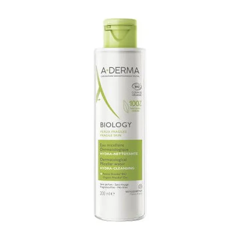 A-Derma Biology Apa micelara hidratanta , 200 ml Preț redus