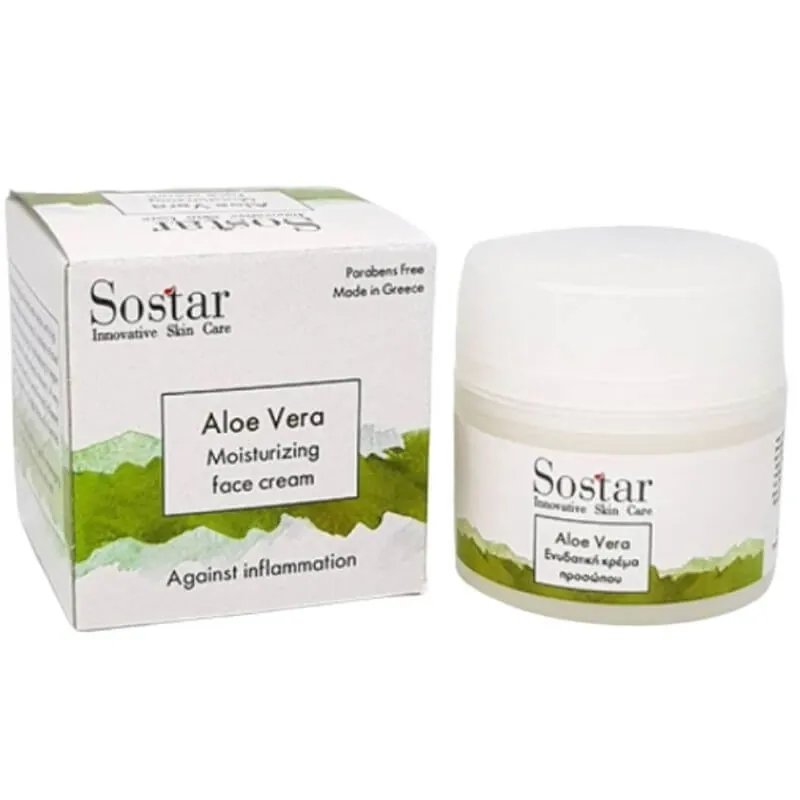 Sostar Aloe Vera Cremă de zi hidratantă cu Aloe 50ml Retur gratuit