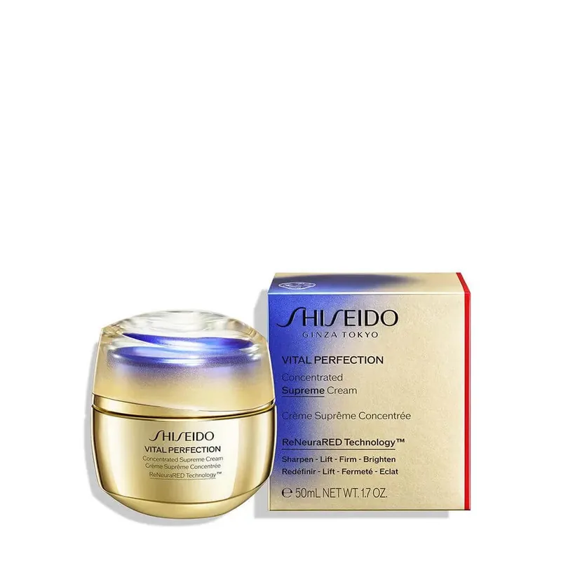 Promoție Shiseido Vital Perfection Concentrated Supreme Cream 50ml