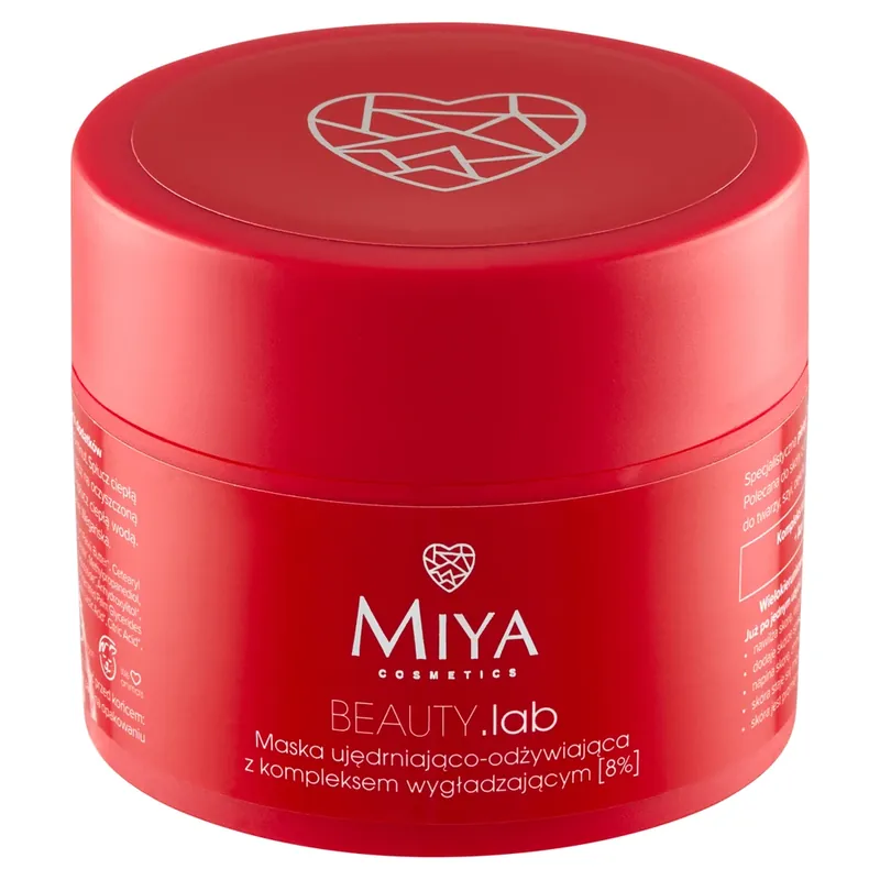 Reducere Miya BEAUTY.lab, mască de fermitate și revitalizare cu complex de netezire 8%, 50 ml