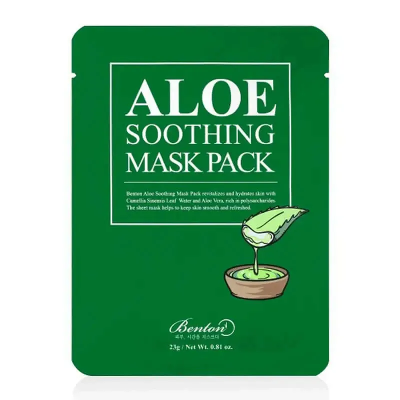 Benton Aloe Mască calmantă Retur ușor