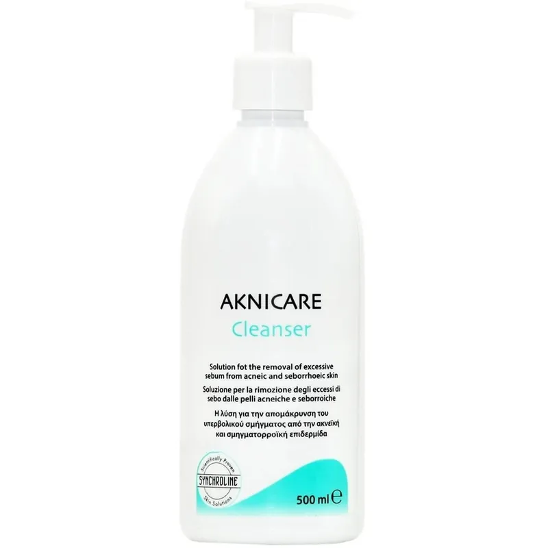 Reducere specială Synchroline Aknicare Cleanser Curățare facială pentru ten gras 500ml
