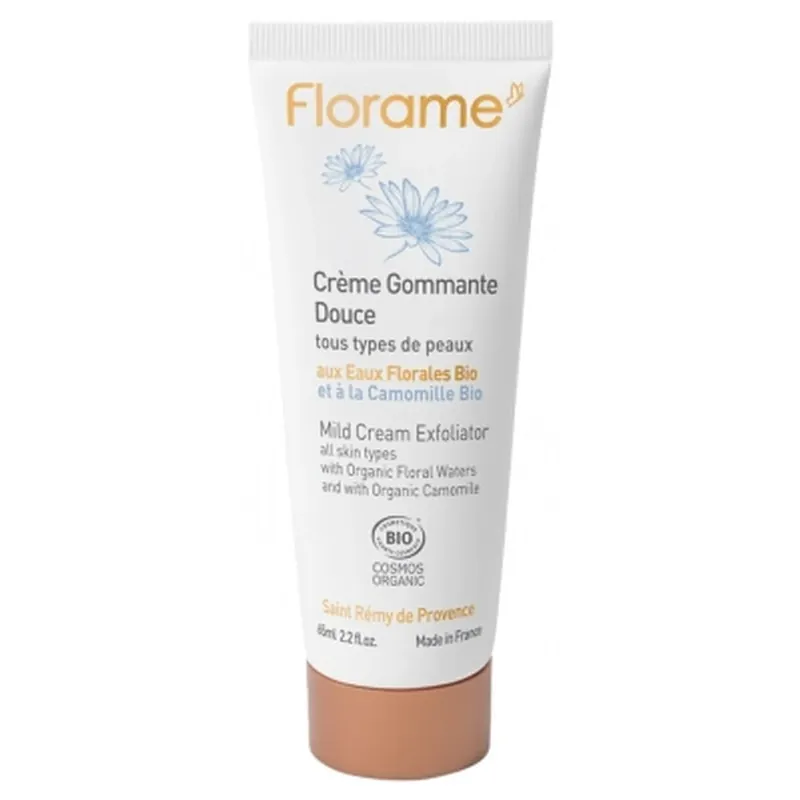 Florame Cremă exfoliantă delicată bio 65 ml Cel mai bun preț