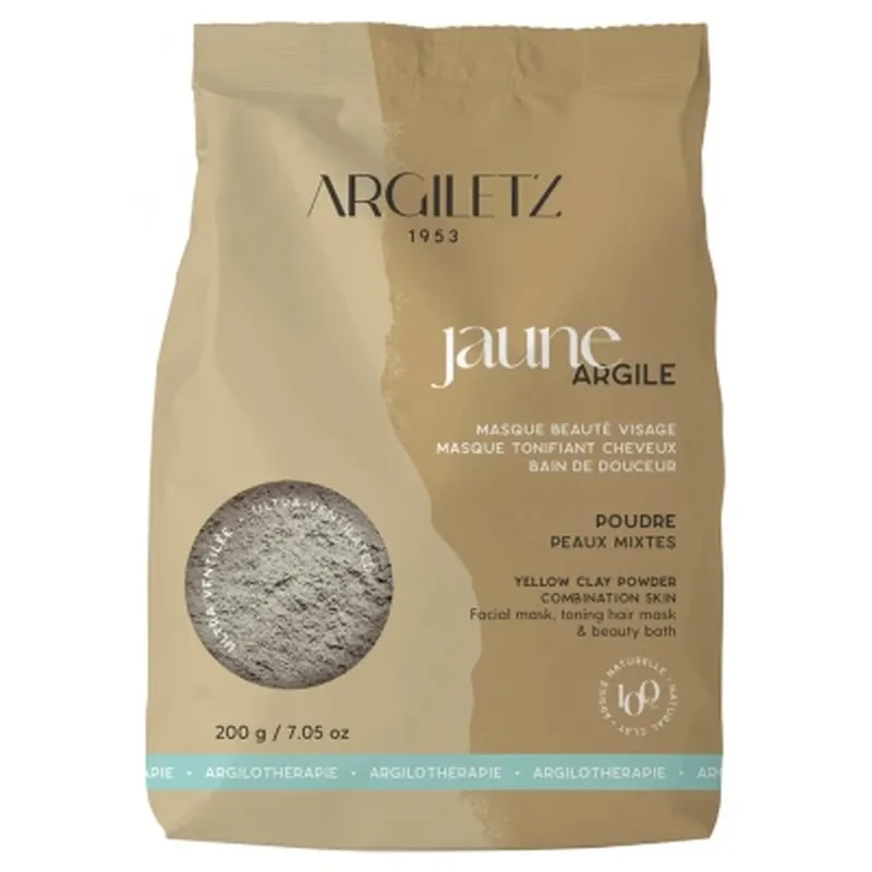 Argiletz Argilă galbenă ultra-aerată 200 g Disponibil imediat