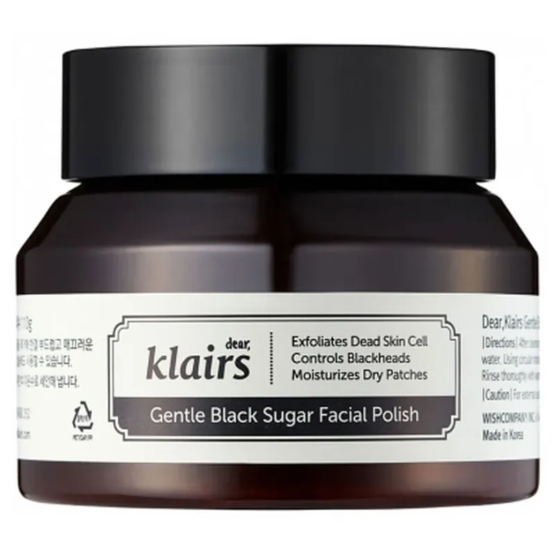 Lichidare de stoc Klairs Gentle Black Sugar Facial Polish 110 g