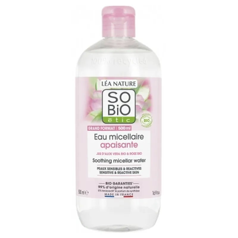 Reducere de preț Léa Nature SO BIO étic Apă micelară calmantă bio 500 ml