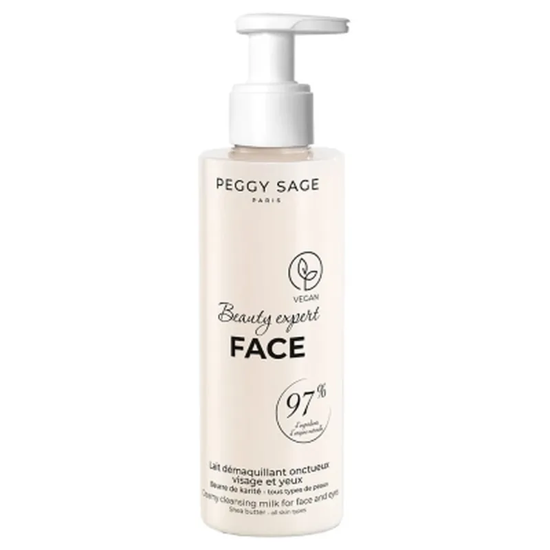 Peggy Sage Beauty Expert Face – Lapte demachiant cremos 200 ml Ofertă