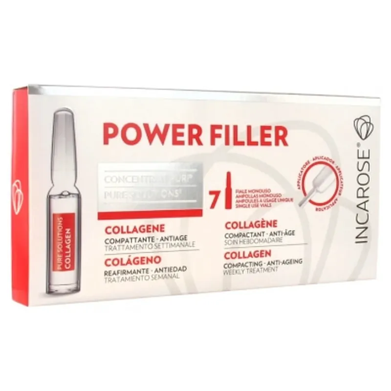 Ofertă limitată Incarose Pure Solutions Power Filler Colagen 7 fiole