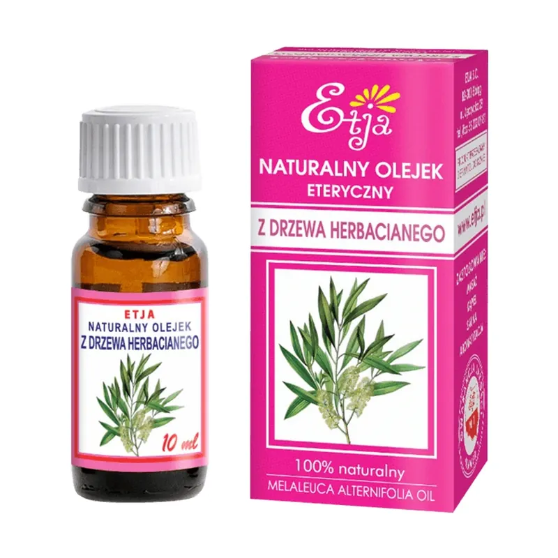 Etja, ulei esențial natural de arbore de ceai, 10 ml Reducere specială