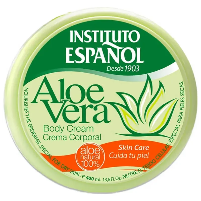 Instituto Espanol, Aloe Vera, cremă de corp, hidratantă, 400 ml Reducere de preț