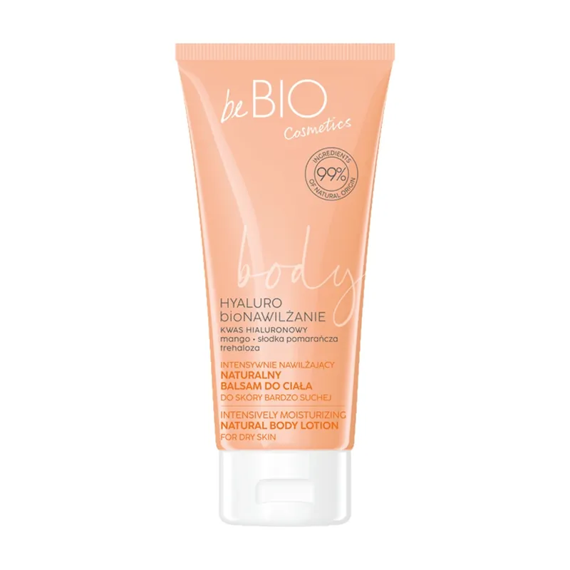 Premium beBIO Cosmetics Hyaluro bioMoisturising, Loțiune de corp naturală, Hidratare intensă, 200 ml