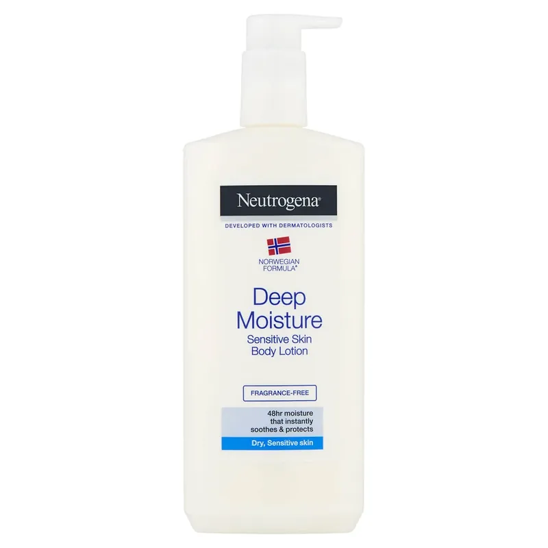 Reducere de preț Neutrogena Norwegian Formula, Loțiune de corp profund hidratantă, piele uscată și sensibilă, 400 ml