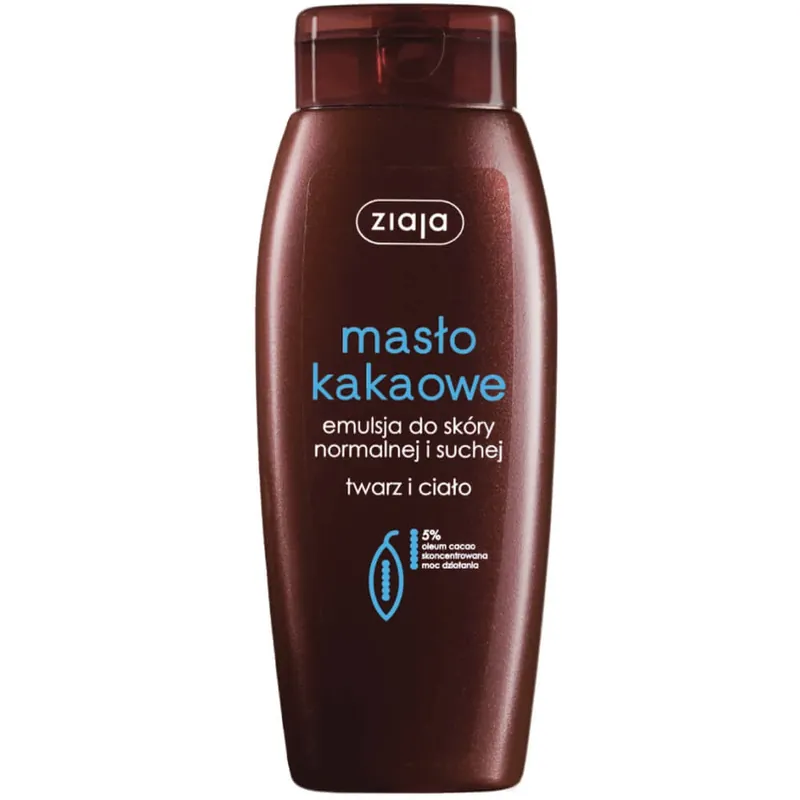 Ofertă de sezon Ziaja Masło Kakaowe, emulsie pentru față și corp, 200 ml