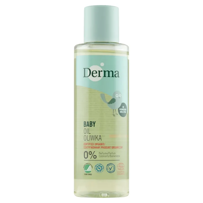 Derma Eco Baby, ulei pentru copii din prima zi, 150 ml Ofertă limitată