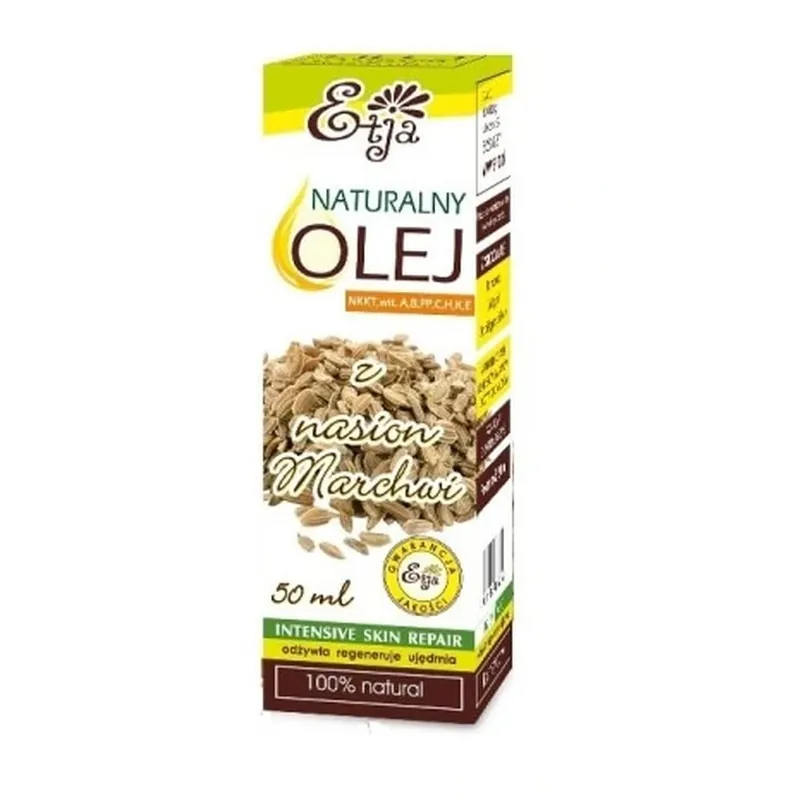 Popular Etja, Ulei natural din semințe de morcov, 50 ml