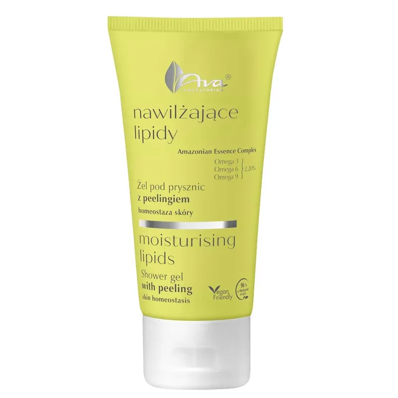 Ava Laboratorium Hydrating Lipids Gel de duș cu scrub, 150 ml Reduceri