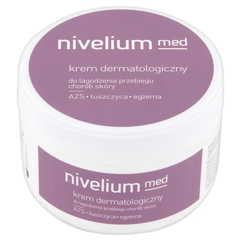 Retur ușor Nivelium Med, cremă dermatologică, emolientă pentru adulți și copii din prima zi, 250 ml