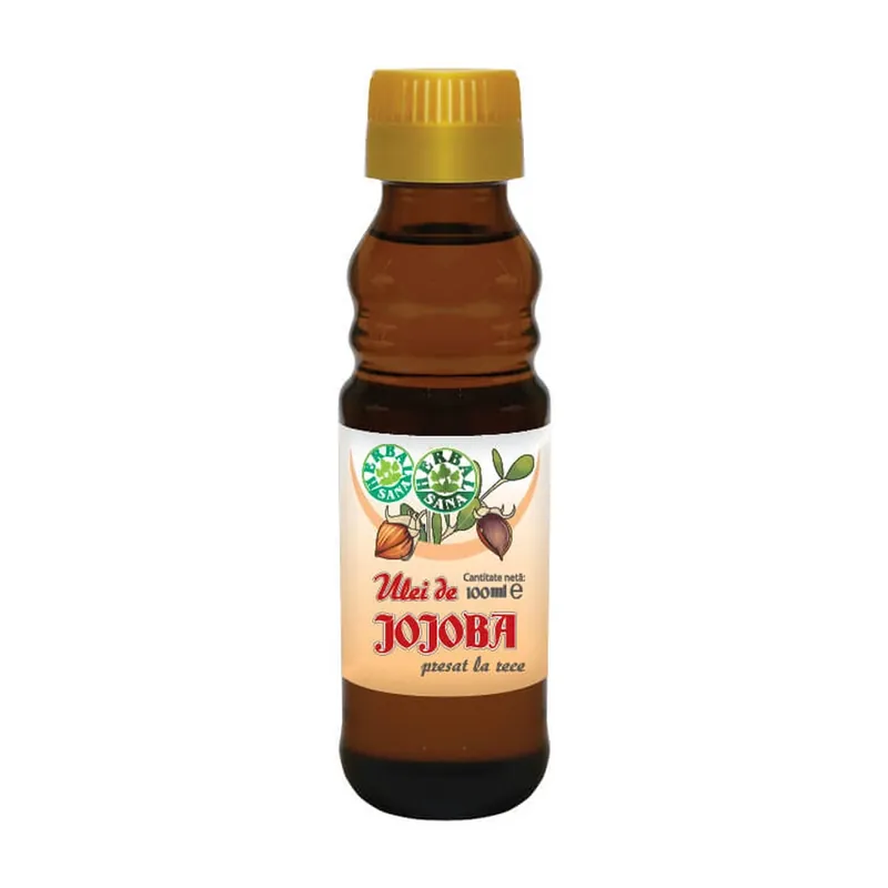 Plată sigură Ulei de Jojoba presat la rece, 100 ml, Herbavit