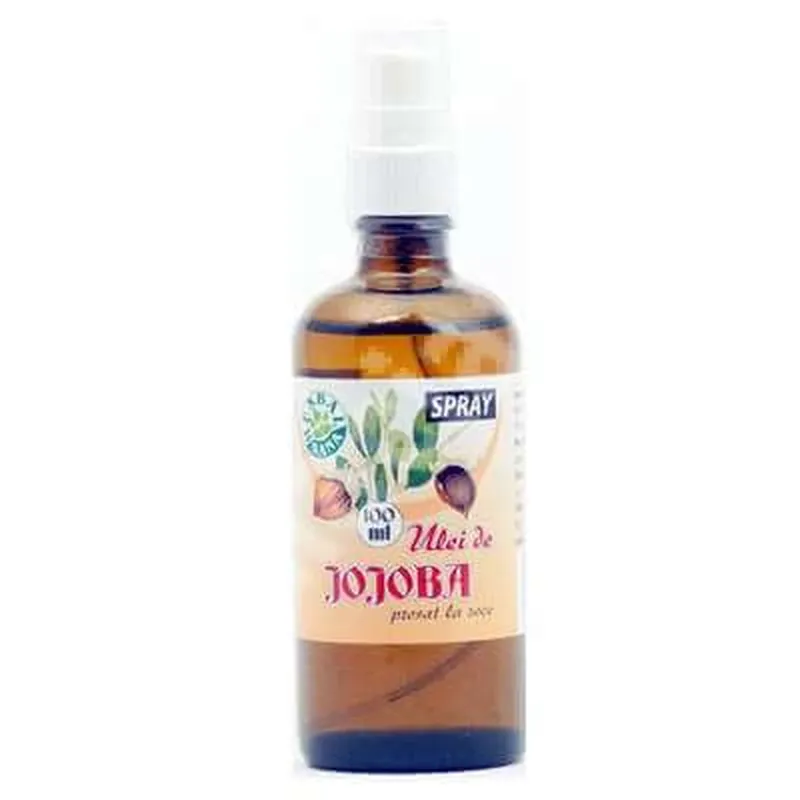 Lichidare de stoc Ulei de Jojoba presat la rece spray, 100 ml, Herbavit