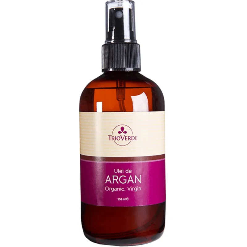 Cel mai bun preț Ulei de Argan virgin spray, 250 ml, Trio Verde