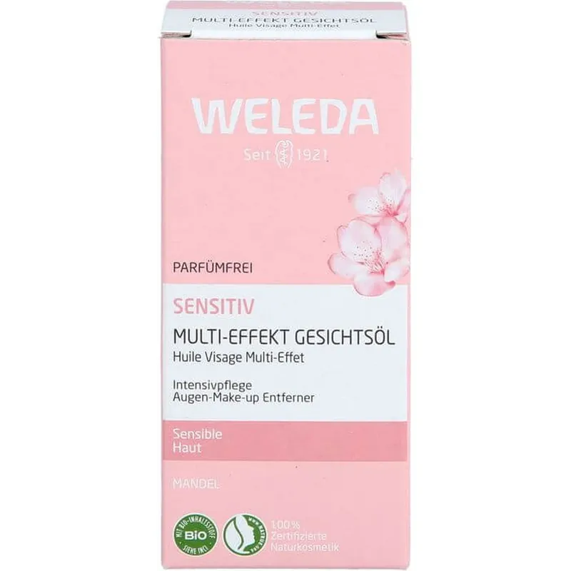 Livrare expres WELEDA Sensitive Multi-Effect Facial Oil Almond 50 ml