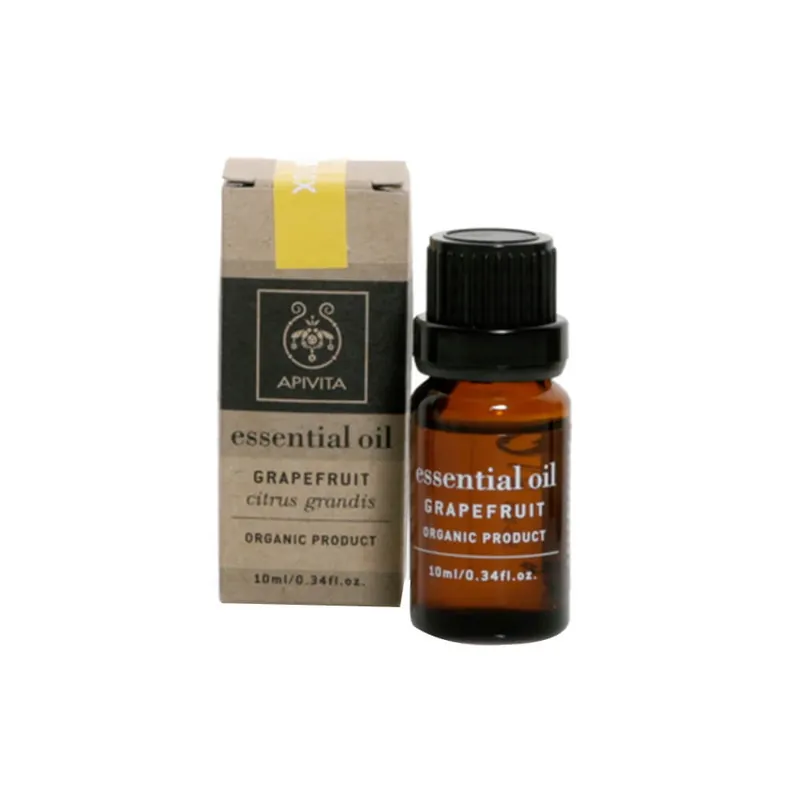 Promoție Apivita Organic Grapefruit Ulei esențial organic Grapefruit 10ml