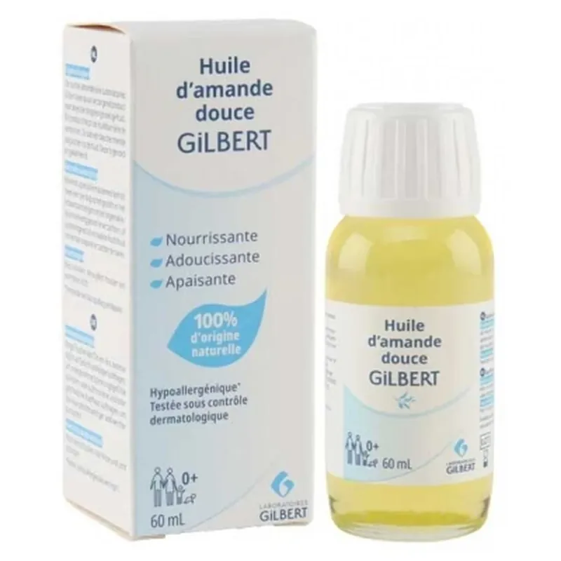 Gilbert Ulei de migdale dulci 60 ml Expediere rapidă