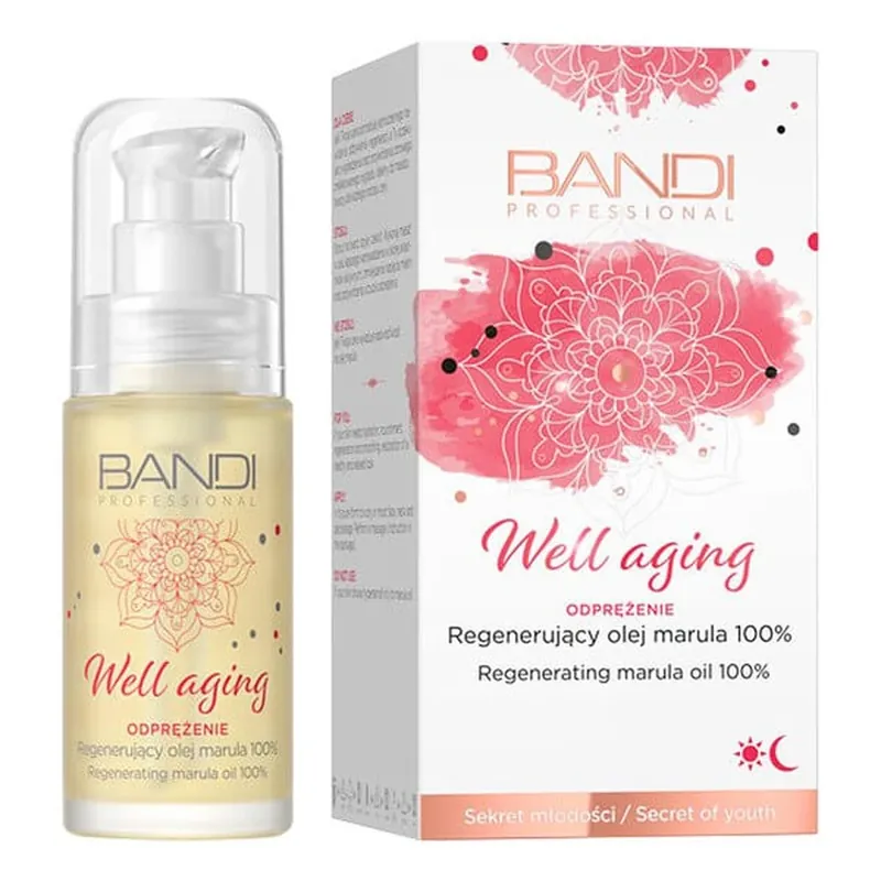 Retur gratuit Bandi Well Aging, ulei regenerant de marula 100%, 30 ml